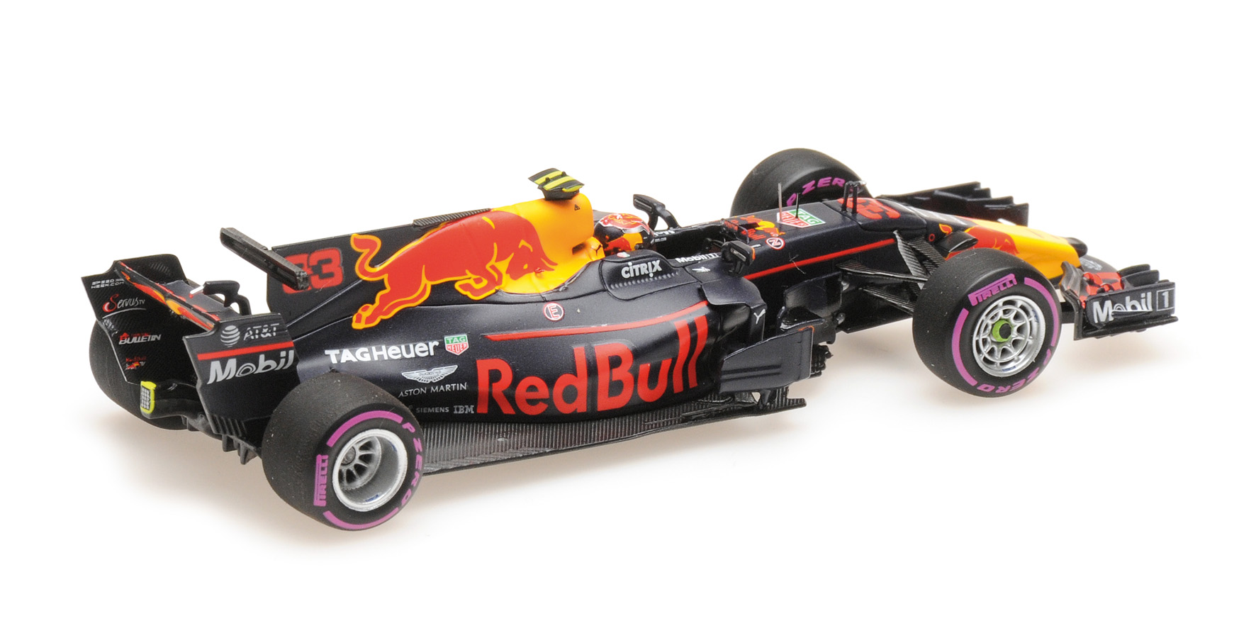 RED BULL RACING TAG-HEUER RB13 - MAX VERSTAPPEN - WINNER MEXICAN GP 2017