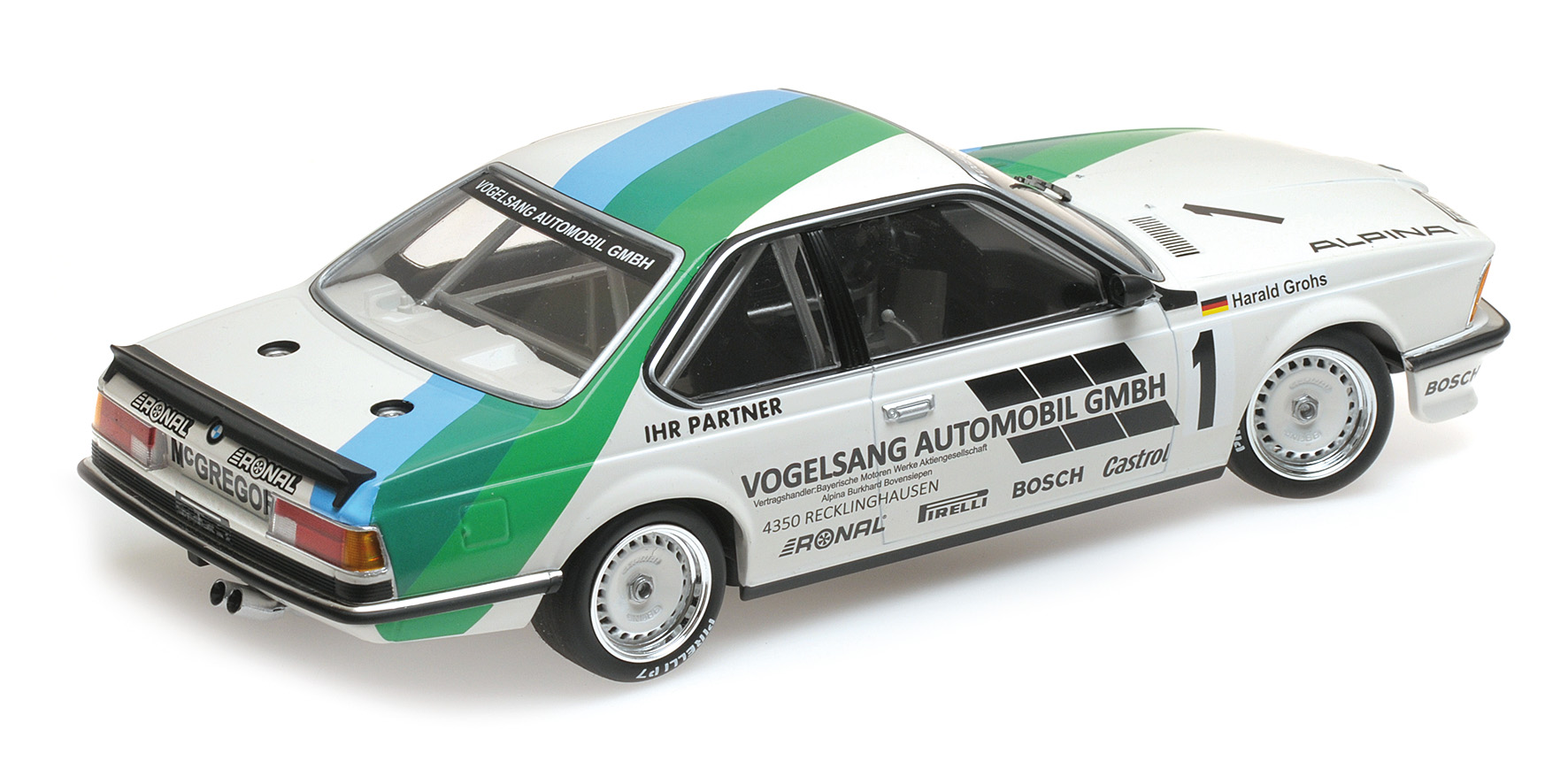 BMW 635 CSI - VOGELSANG AUTOMOBILE GMBH - HARALD GROHS - WINNER BERGISCHER LÖWE ZOLDER 1984