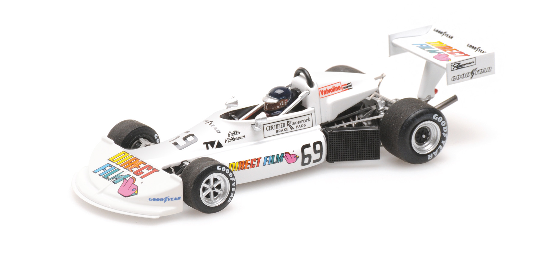 MARCH FORD 76B COSWORTH - GILLES VILLENEUVE - FORMULA ATLANTIC WINNER GP DE TROIS-RIVIERES PARK 1976