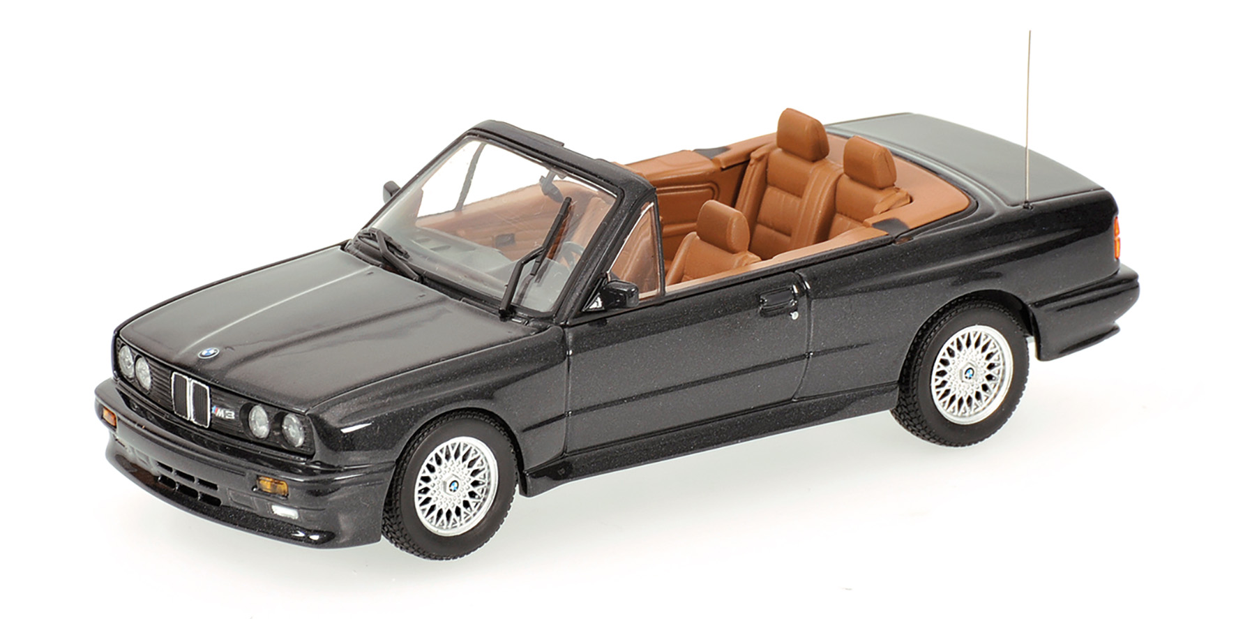 BMW M3 CABRIOLET (E30) - 1988 - BLACK METALLIC