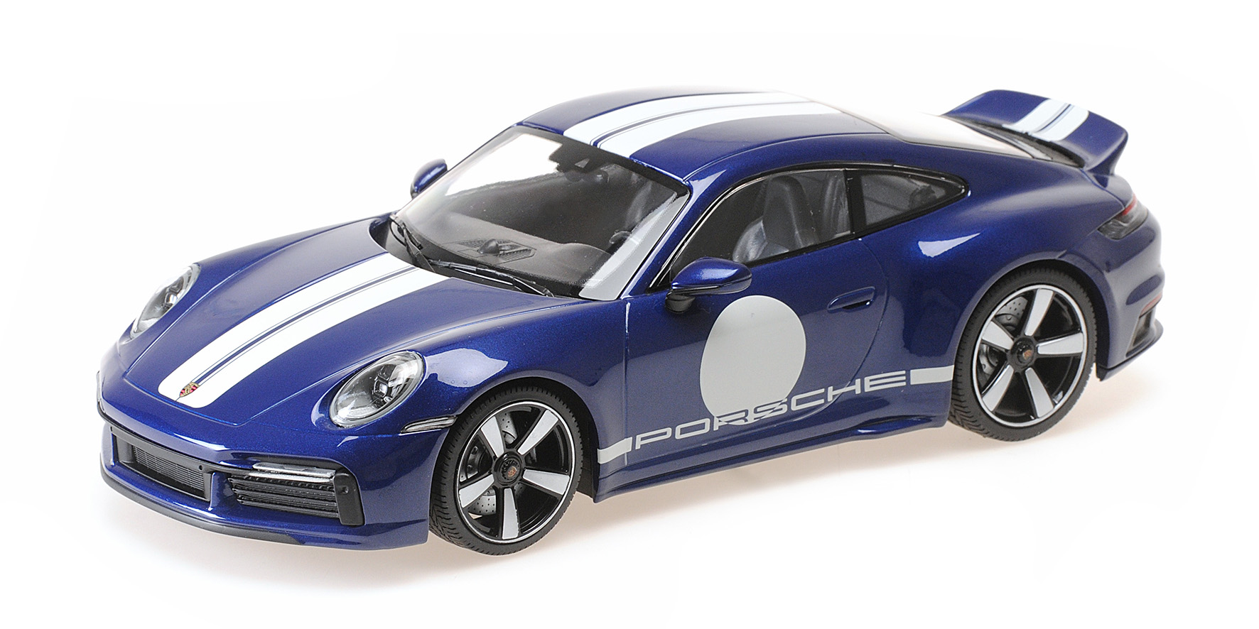 PORSCHE 911 (992) SPORT CLASSIC - 2022 - BLUE METALLIC W/STRIPE
