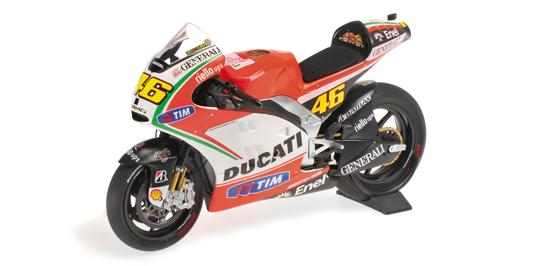 DUCATI DESMOSEDICI GP12 - VALENTINO ROSSI - MOTOGP 2012