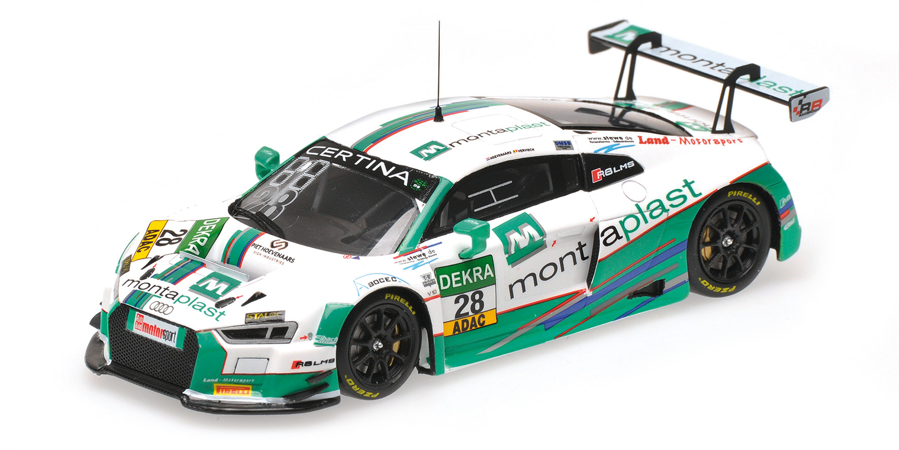 AUDI R8 LMS - MONTAPLAST BY LAND-MOTORSPORT - HAASE/ORTELLI - ADAC GT MASTERS 2016