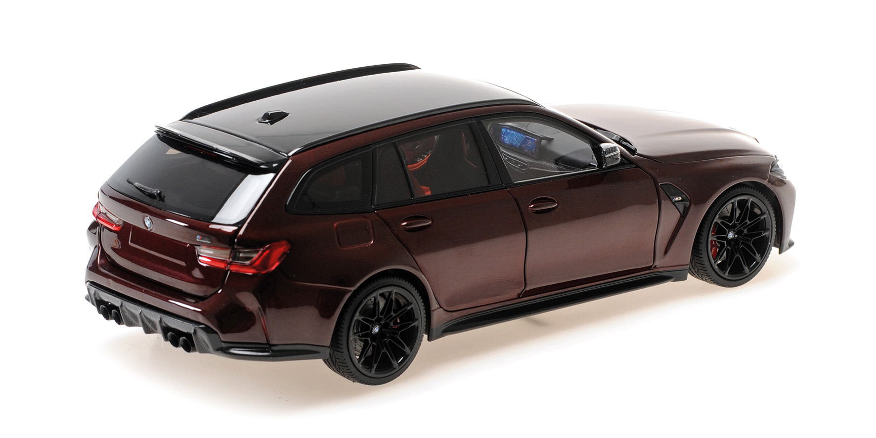 BMW M3 TOURING - 2024 - AVENTURINE RED W BLACK WHEELS AND TARTUFO INTERIOR