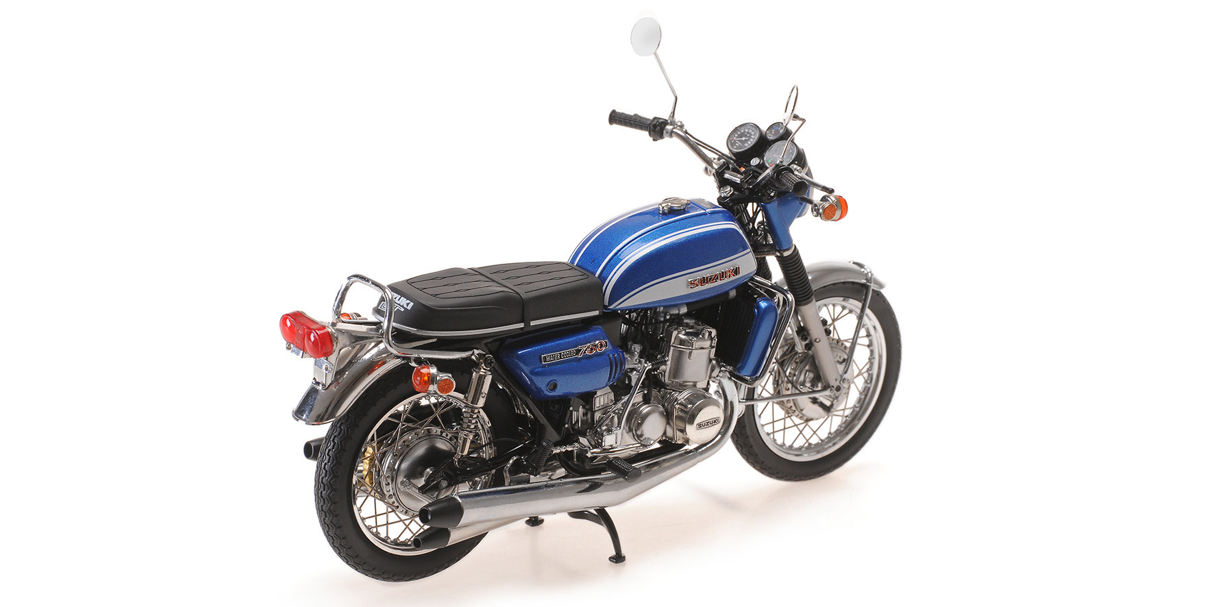 SUZUKI GT 750 - 1972 - BLUE METALLIC