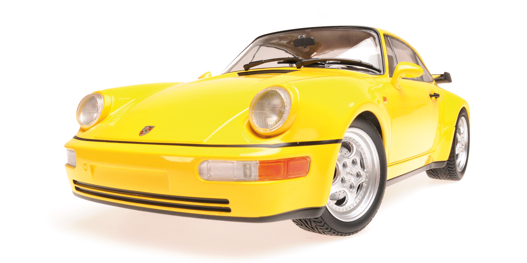 PORSCHE 911 TURBO (964) - 1990 - YELLOW