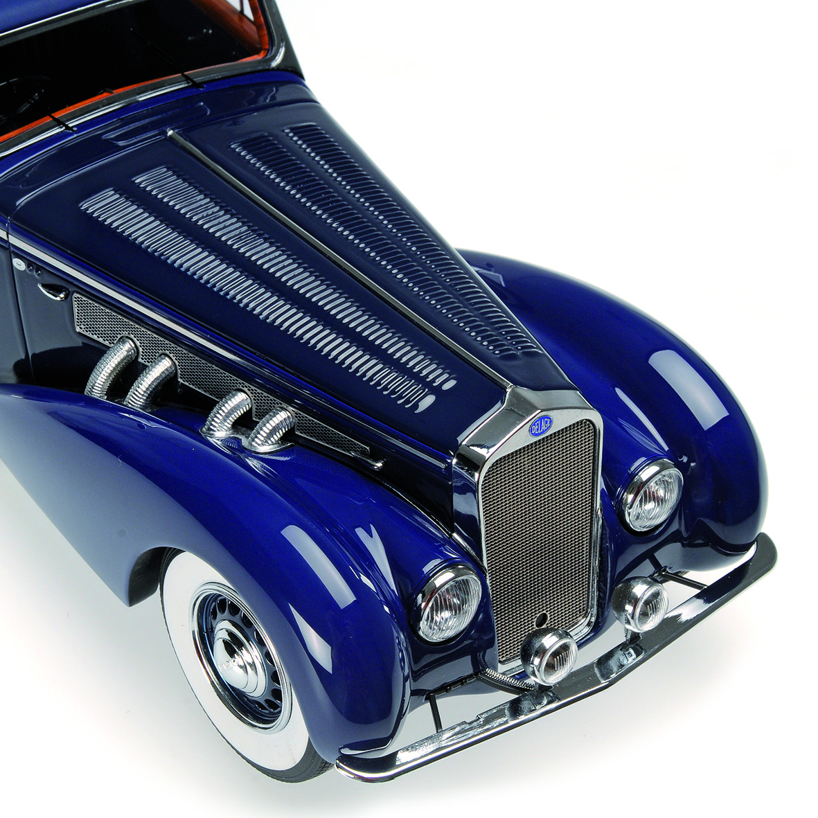 DELAGE D8-120 CABRIOLET - 1939 - DARK BLUE/BLUE