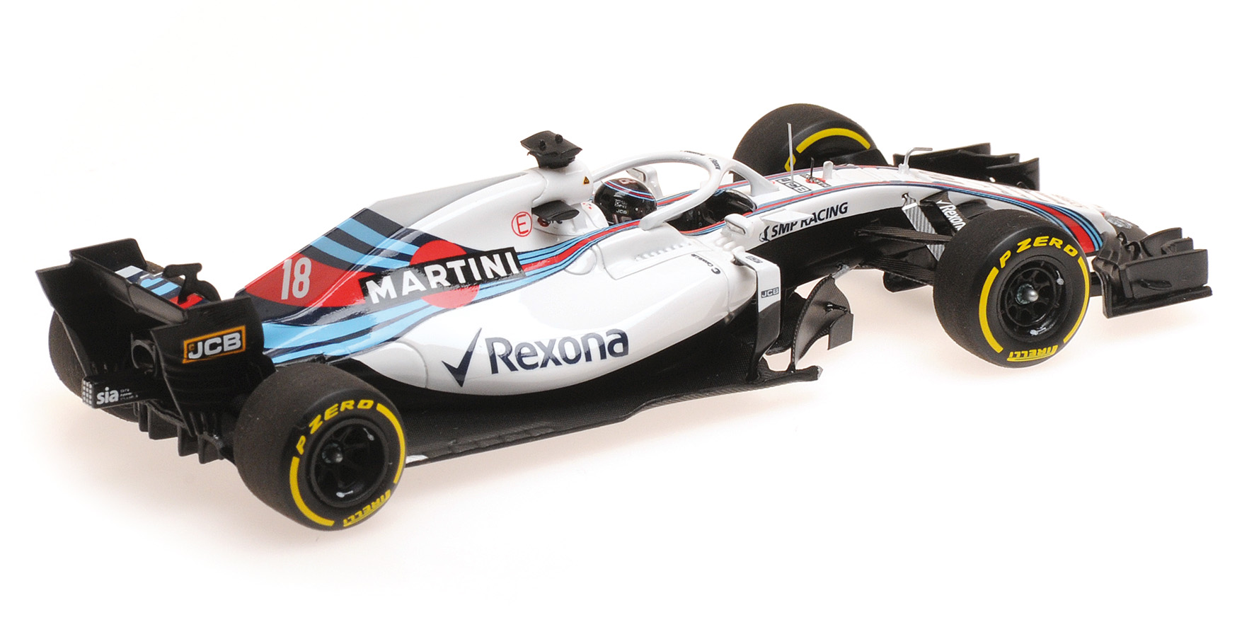 WILLIAMS MARTINI RACING MERCEDES - LANCE STROLL - SHOWCAR 2018