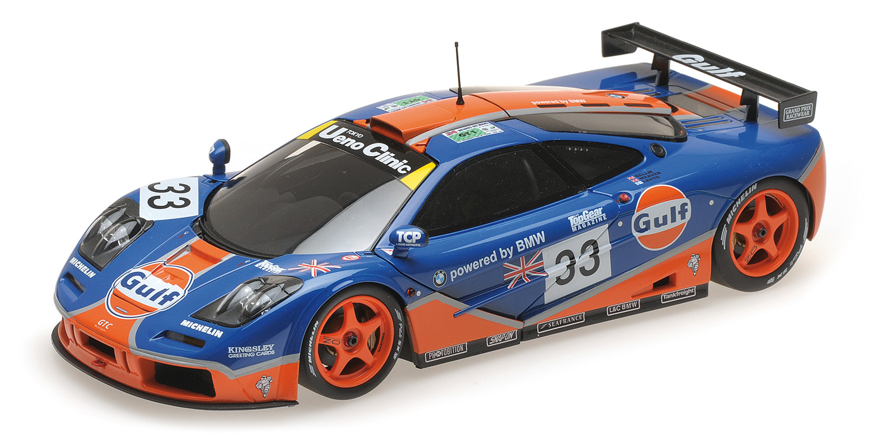 MCLAREN F1 GTR -  BELLM/WEAVER/LEHTO - 24H LE MANS 1996