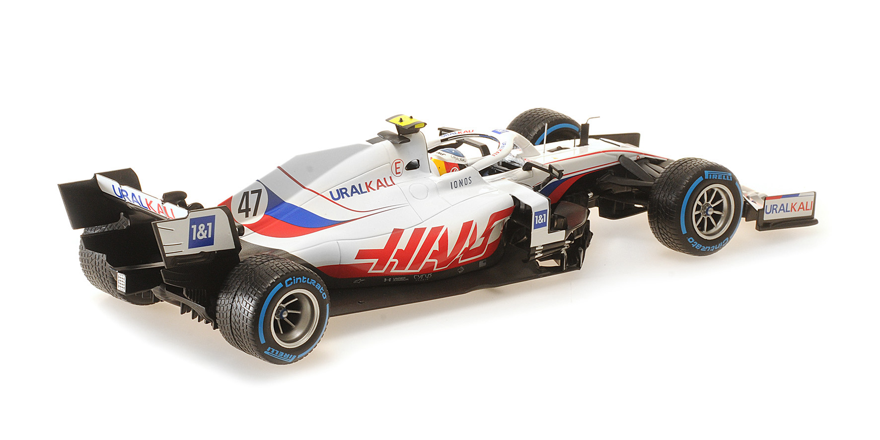 URALKALI HAAS F1 TEAM VF-21 - MICK SCHUMACHER - BELGIUM GP 2021