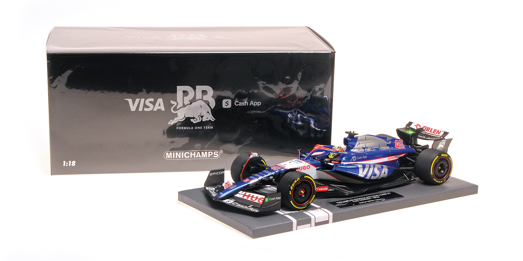 VISA CASH RB FORMULA ONE TEAM VCARB 01 - AYUMU IWASA - FP1 - JAPANESE GP 2024