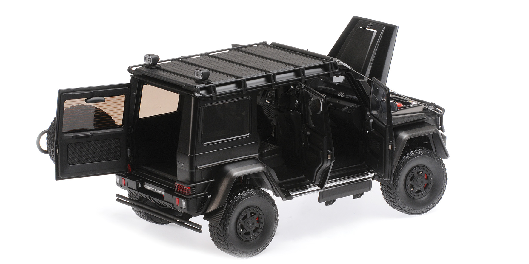 BRABUS 550 ADVENTURE MERCEDES-BENZ G500 4x4 - MATT BLACK