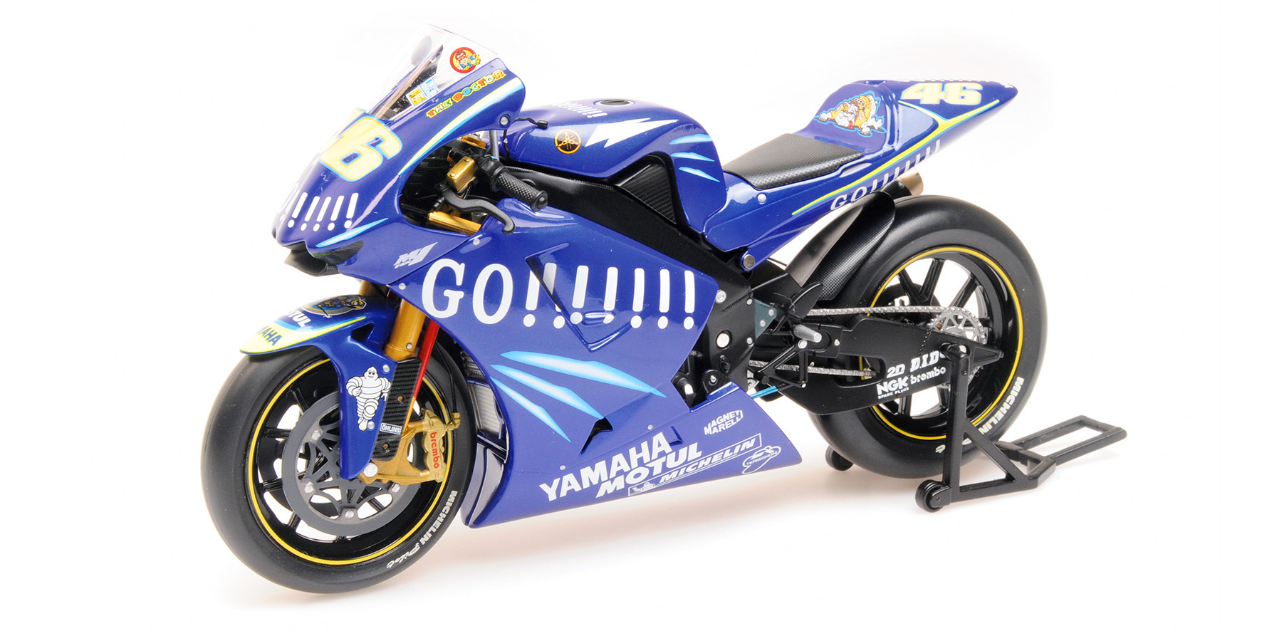 YAMAHA YZR-M1 - VALENTINO ROSSI - WORLD CHAMPION - MOTOGP PHILIP ISLAND 2004