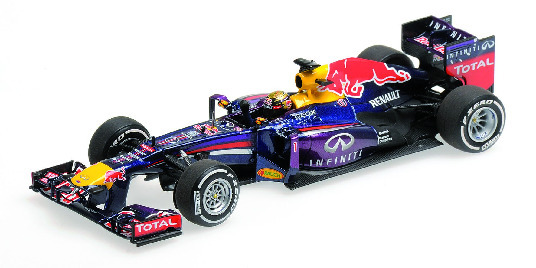INFINITI RED BULL RACING RENAULT RB9 - SEBASTIAN VETTEL - WINNER GERMAN GP 2013