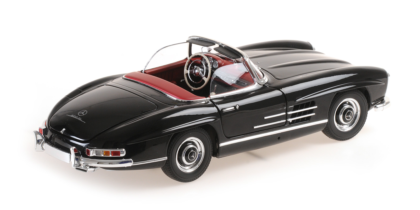 MERCEDES-BENZ 300 SL ROADSTER (W198) - 1957 - BLACK