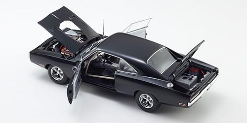 DODGE CHARGER R/T 1970 - FAST & FURIOUS - BLACK (08974FF)