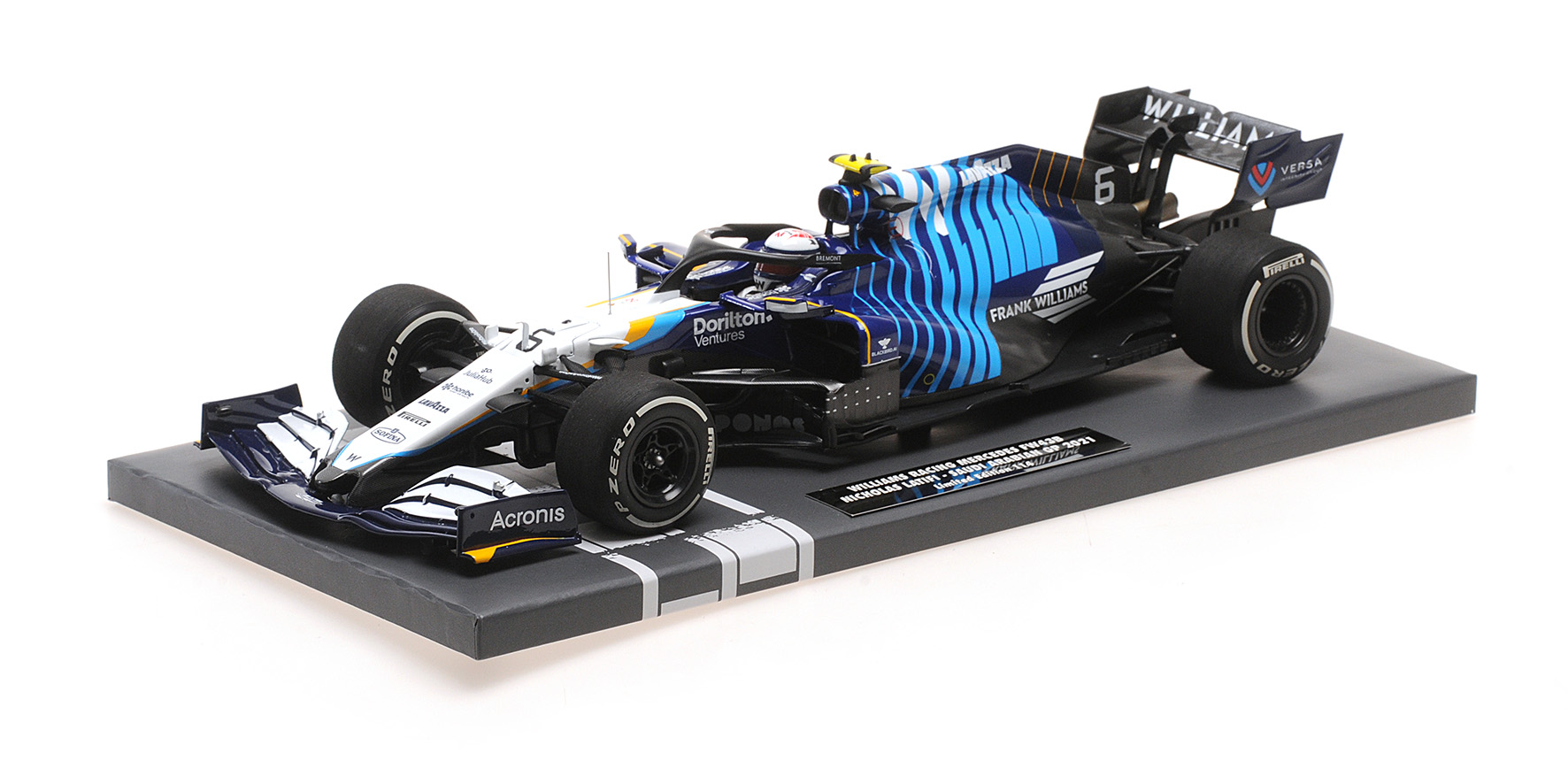 WILLIAMS RACING MERCEDES FW43B - NICHOLAS LATIFI- SAUDI ARABIAN GP 2021