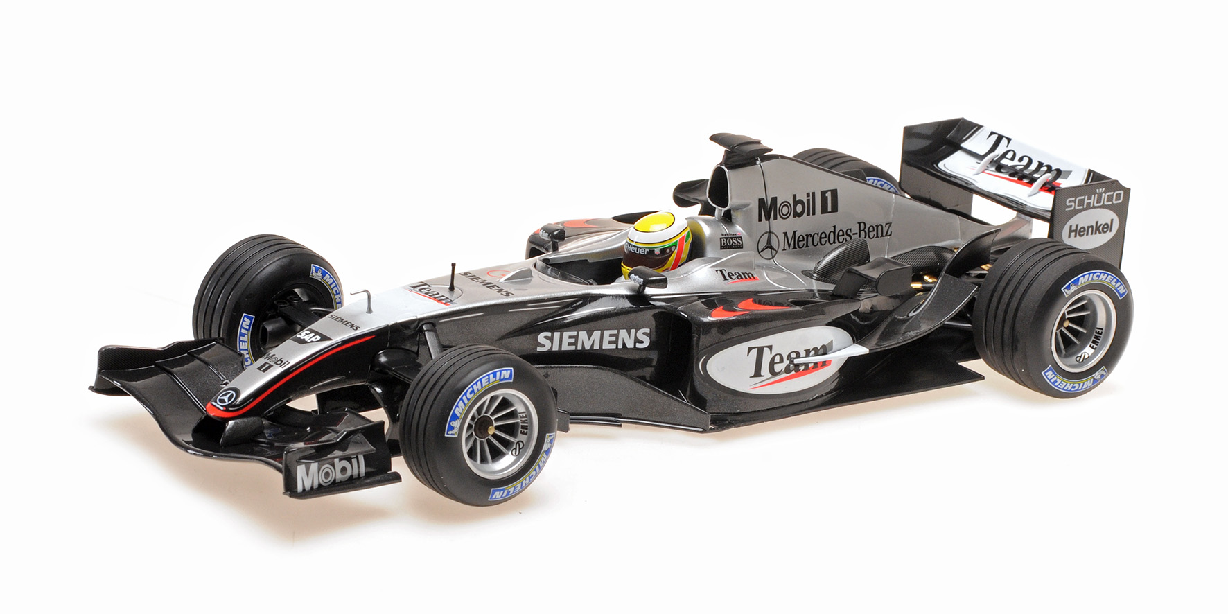 MCLAREN MERCEDES MP4/19 - LEWIS HAMILTON - AUTOSPORT YOUNG DRIVER TEST SILVERSTONE 2004