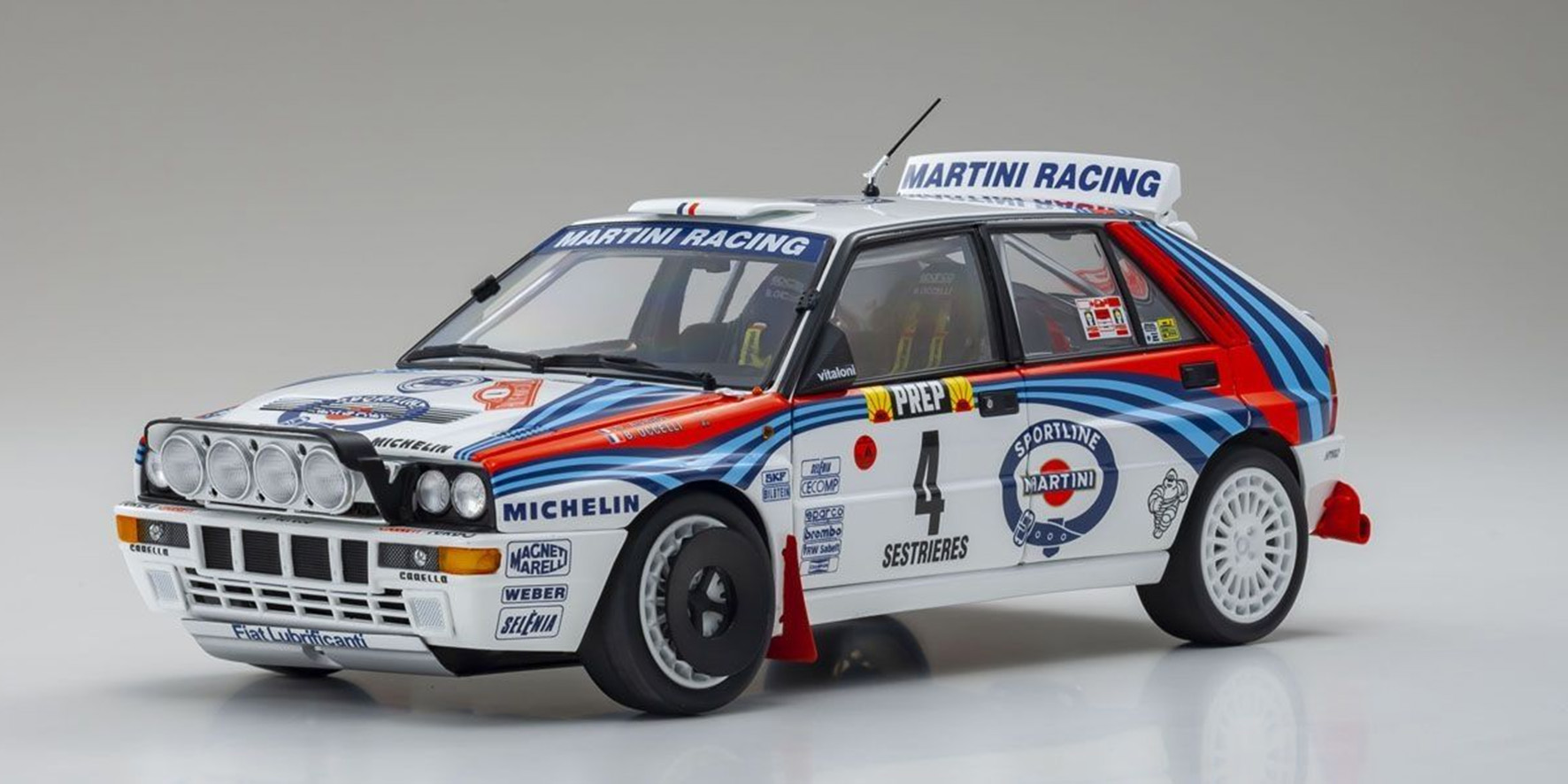 LANCIA DELTA HF INTEGRALE #4 RALLY MONTE CARLO 1992