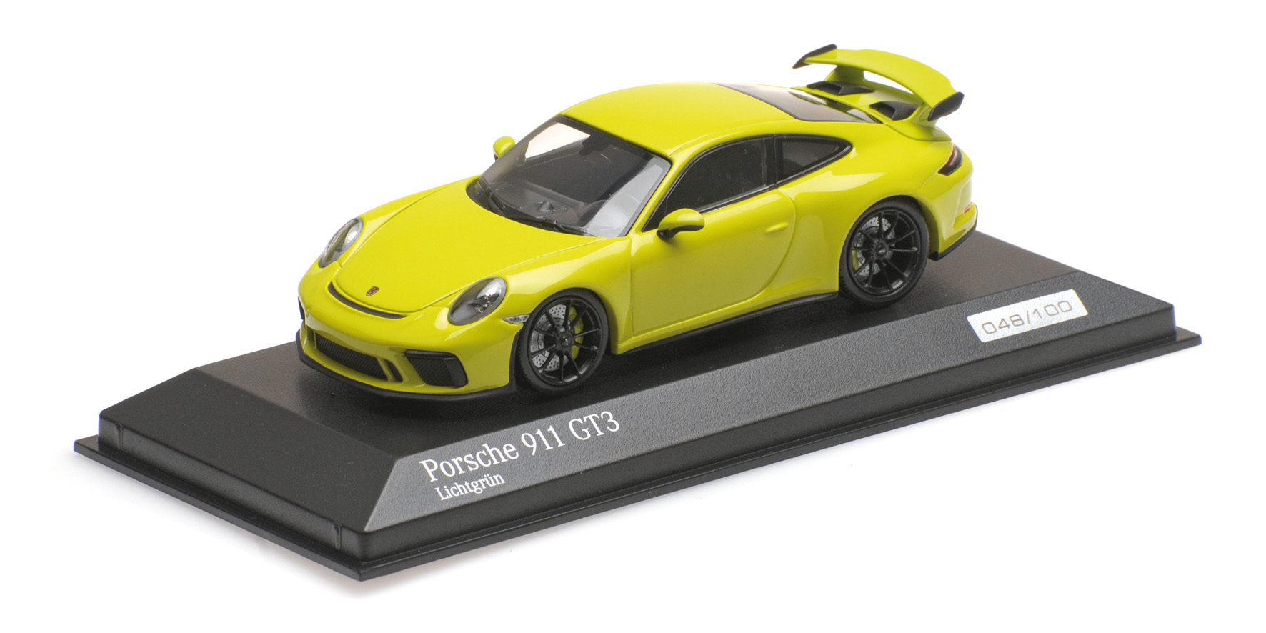 PORSCHE 911 GT3 - 2017 - GREEN - EXCLUSIVE FOR MINICHAMPS.DE
