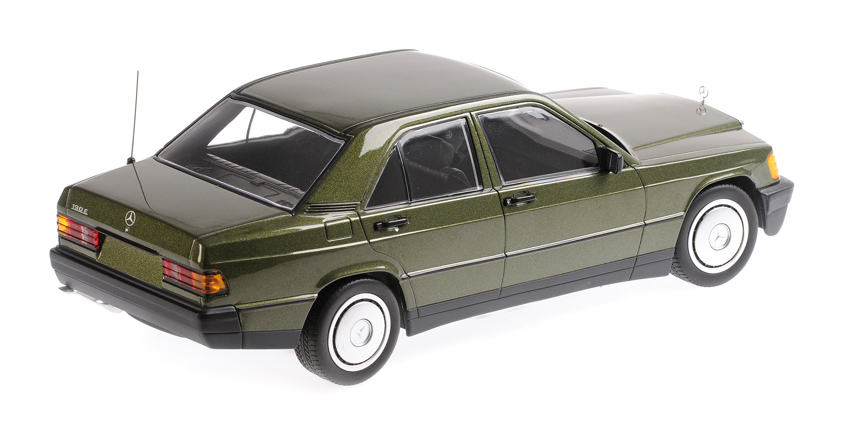 MERCEDES-BENZ 190E (W201) - 1982 - GREEN METALLIC