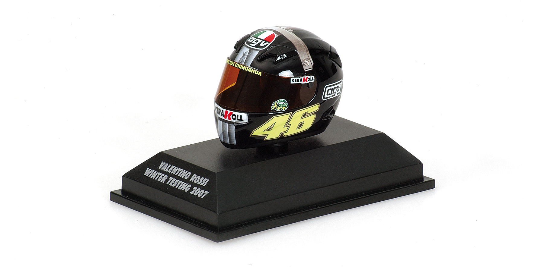 AGV HELMET - VALENTINO ROSSI - MOTOGP JEREZ TEST VERSION 2007