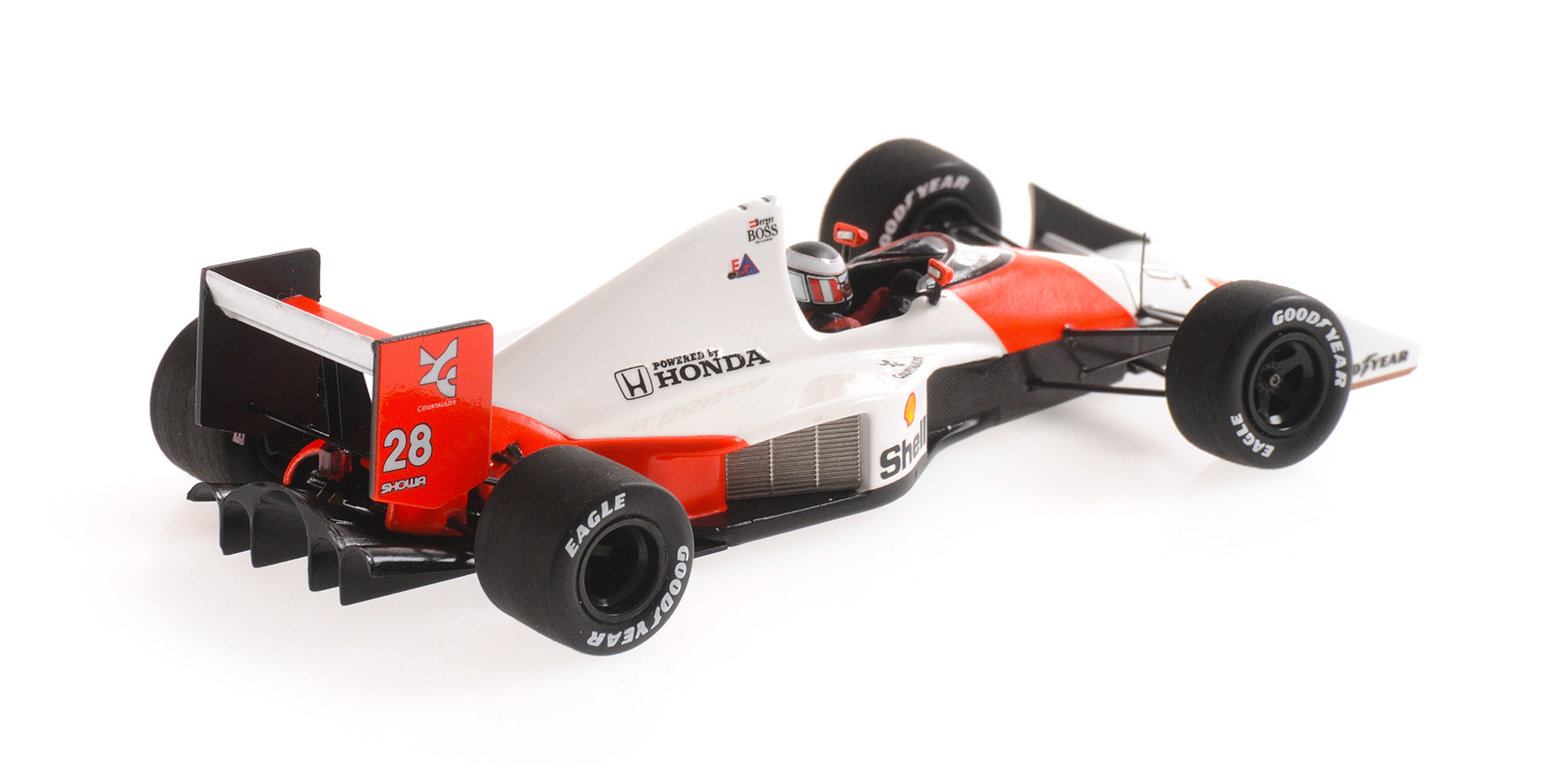 MCLAREN HONDA MP4/5B - GERHARD BERGER - 2ND PLACE BRAZILIAN GP 1990