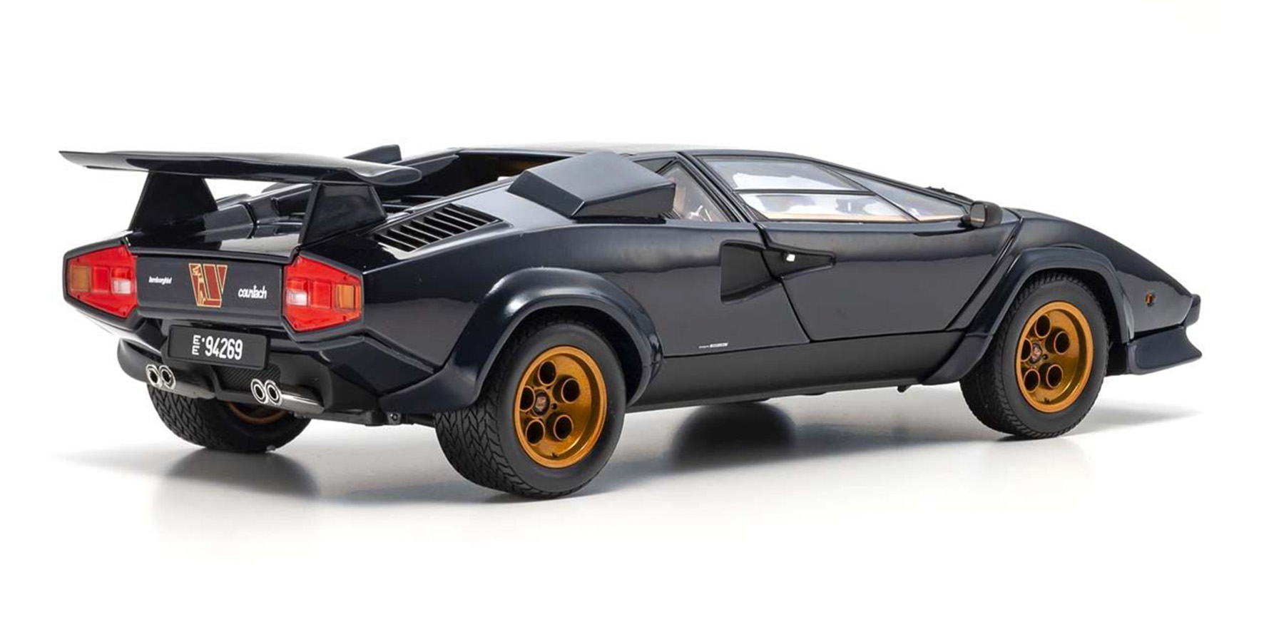LAMBORGHINI COUNTACH WALTER WOLF - DARK BLUE - (08320D)