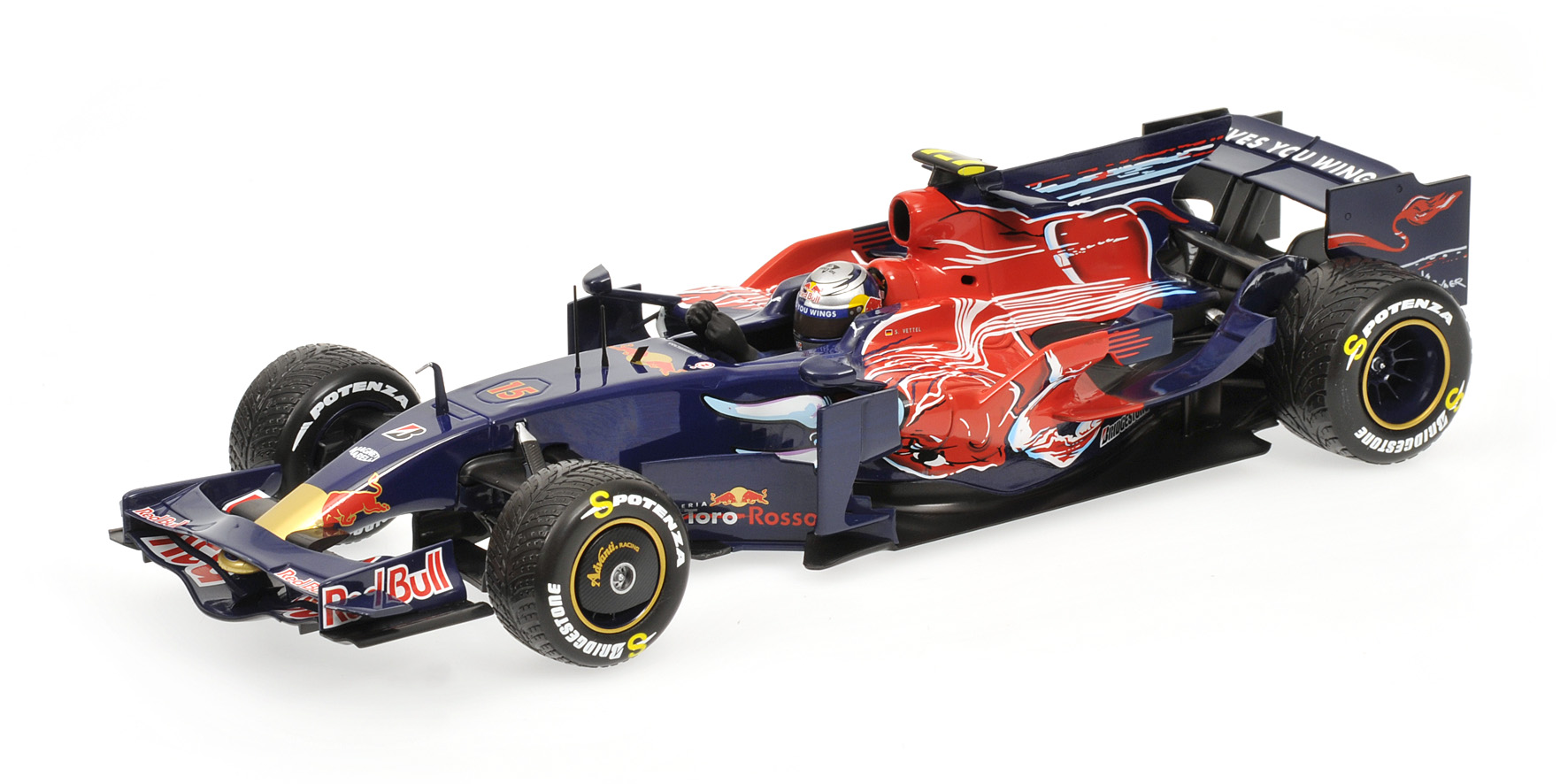 SCUDERIA TORO ROSSO - STR3 - SEBASTIAN VETTEL - WINNER ITALIAN GP 2008