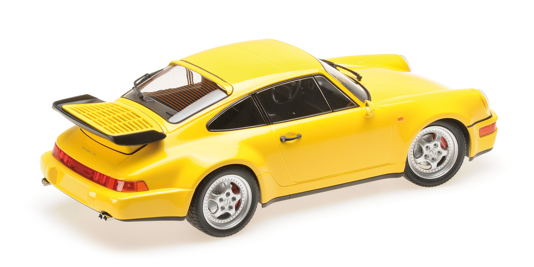 PORSCHE 911 TURBO (964) - 1990 - YELLOW