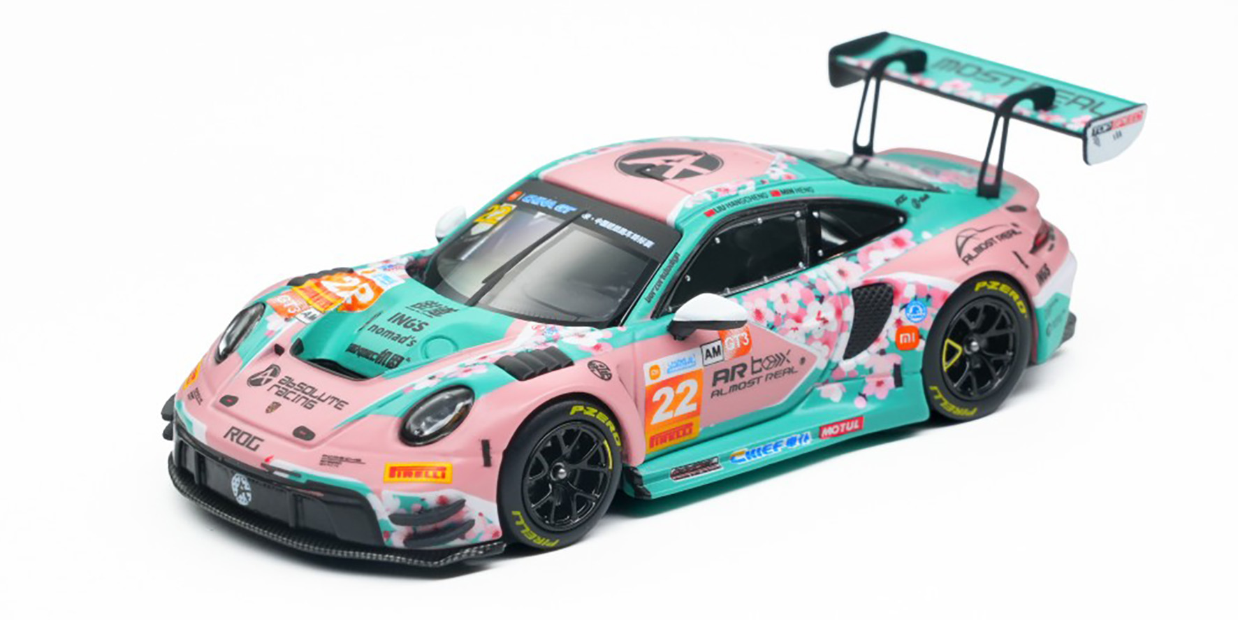PORSCHE 911 GT3 R - 2026 - CHINA GT NINGBO ABSOLUTE RACING #22 (64007001)