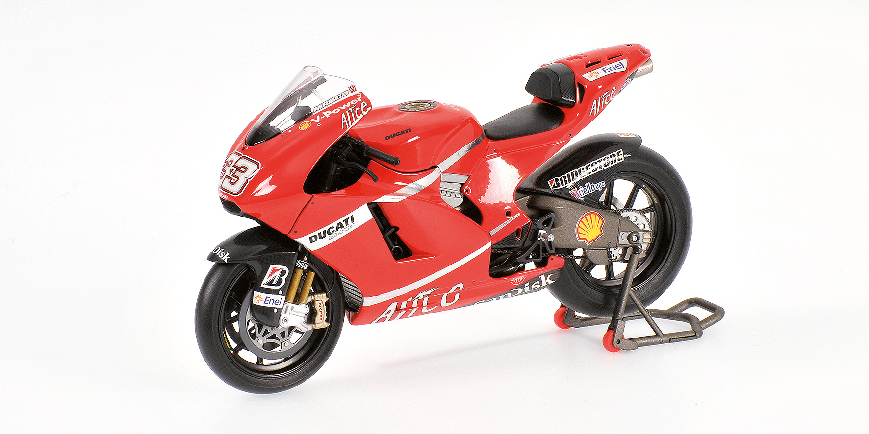 DUCATI DESMOSEDICI GP8 - MARCO MELANDRI - TEAM MARLBORO DUCATI - MOTOGP 2008