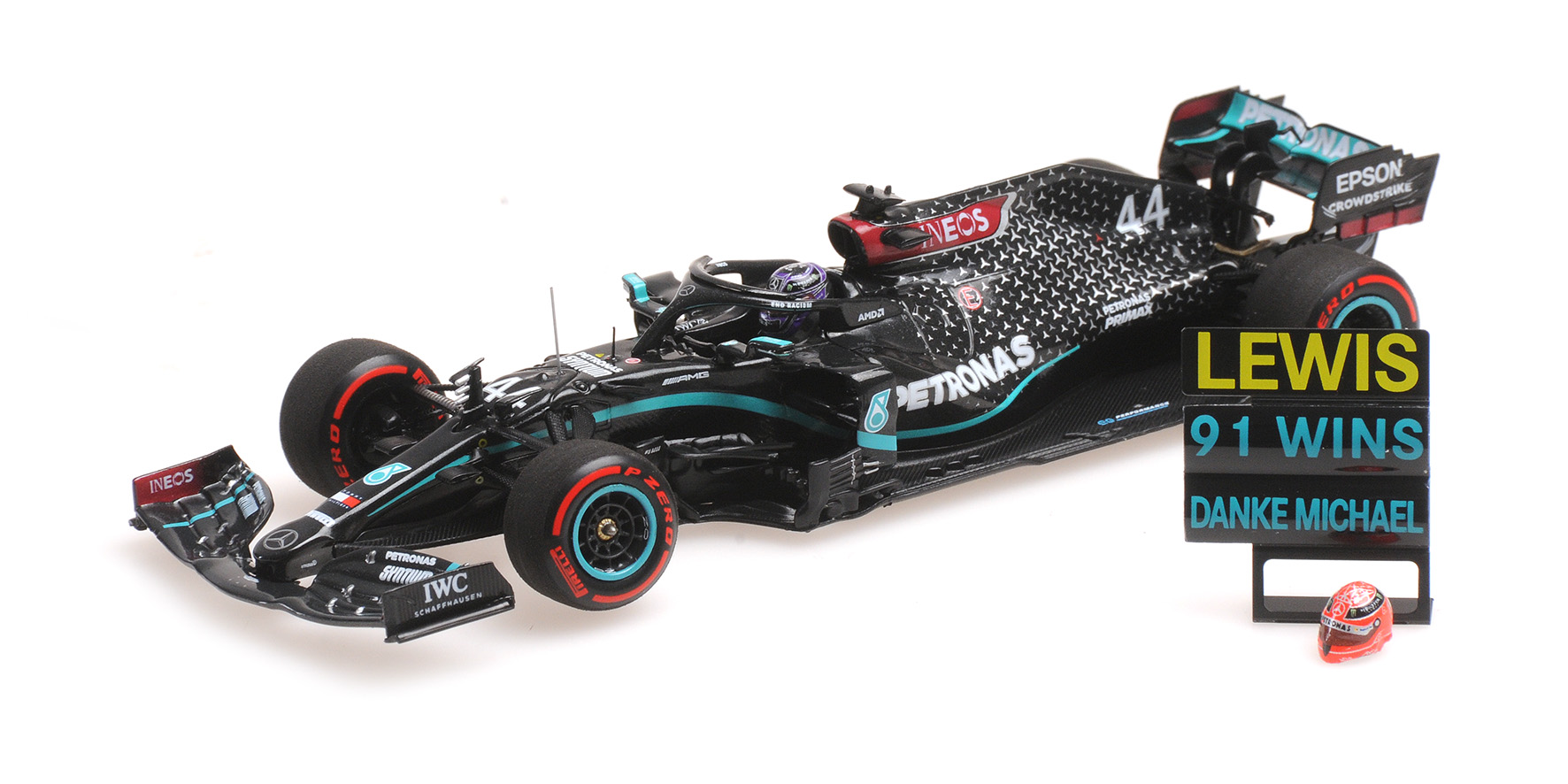 MERCEDES-AMG PETRONAS FORMULA ONE TEAM W11 EQ PERFORMANCE - L.HAMILTON - 91st F1 WIN EIFEL GP 2020