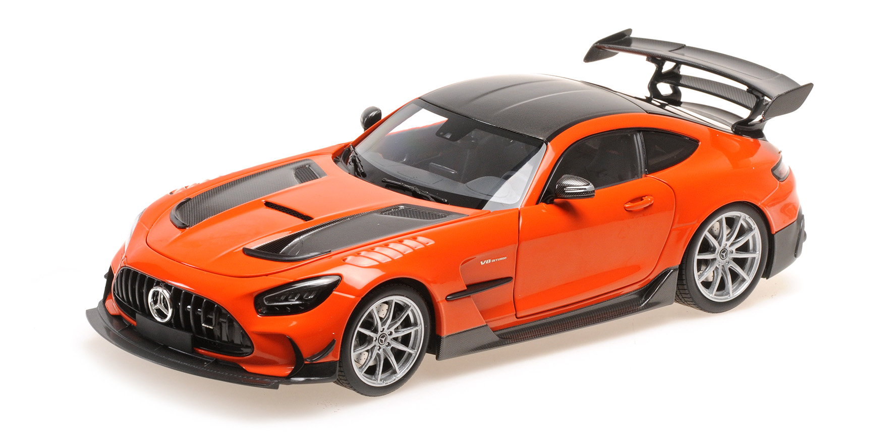 MERCEDES-AMG GT BLACK SERIES - 2021 - ORANGE W/SILVER WHEELS