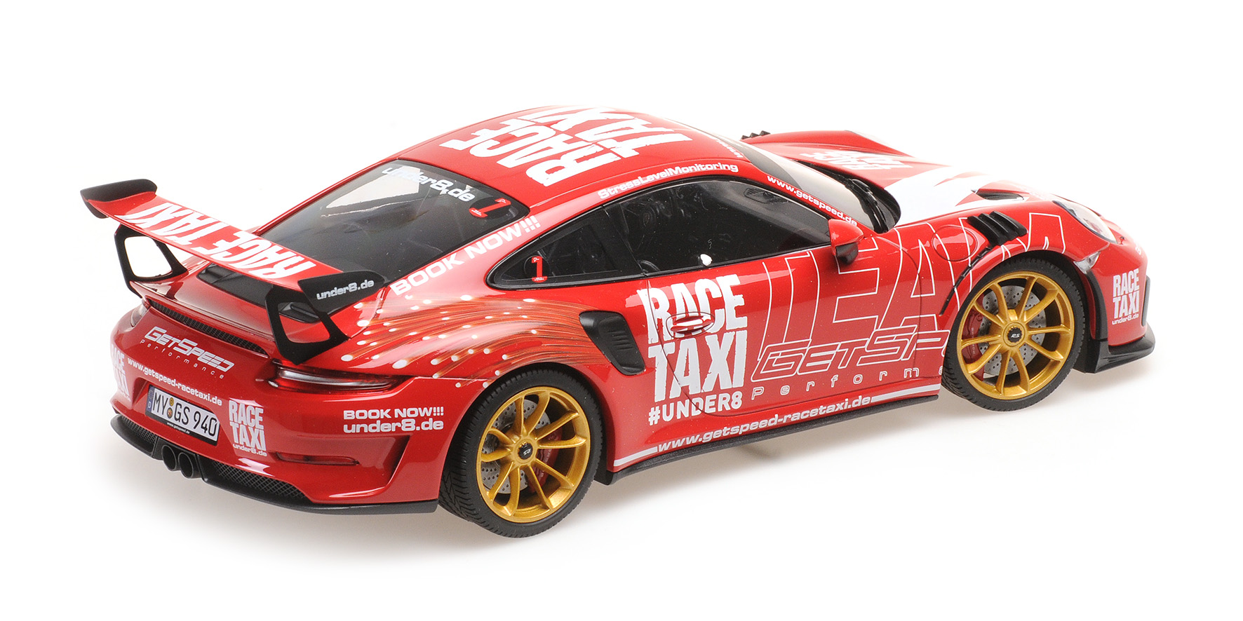 PORSCHE 911 (991.2) GT3RS - 2019 - INDISCHROT - GETSPEED RACE TAXI