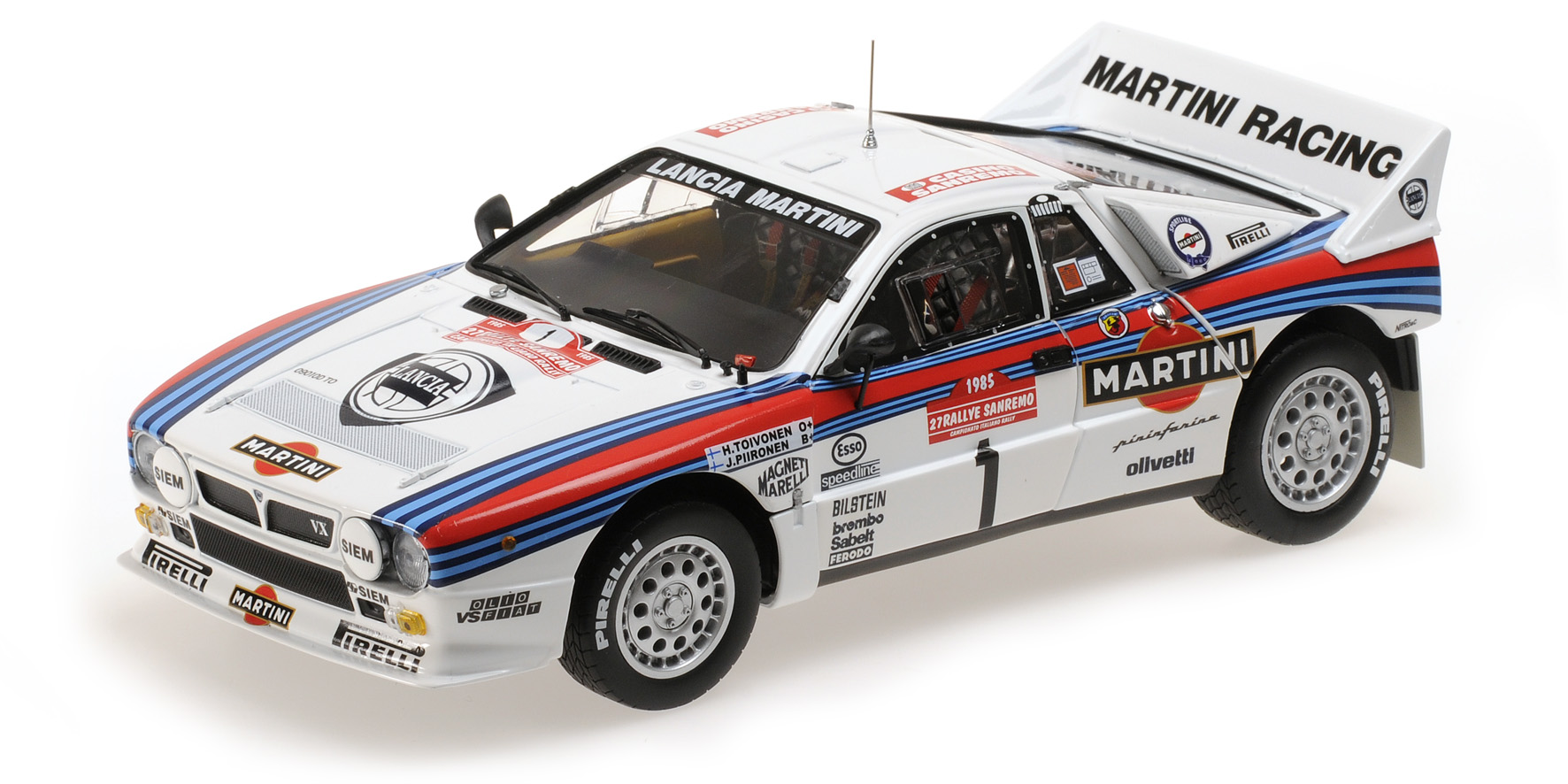 LANCIA RALLYE 037 - #1 - 'MARTINI' - RALLY SANREMO 1985 (08302C)