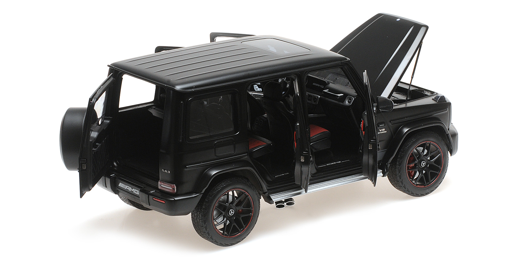 MERCEDES-AMG G63 - 2018 - MATT BLACK