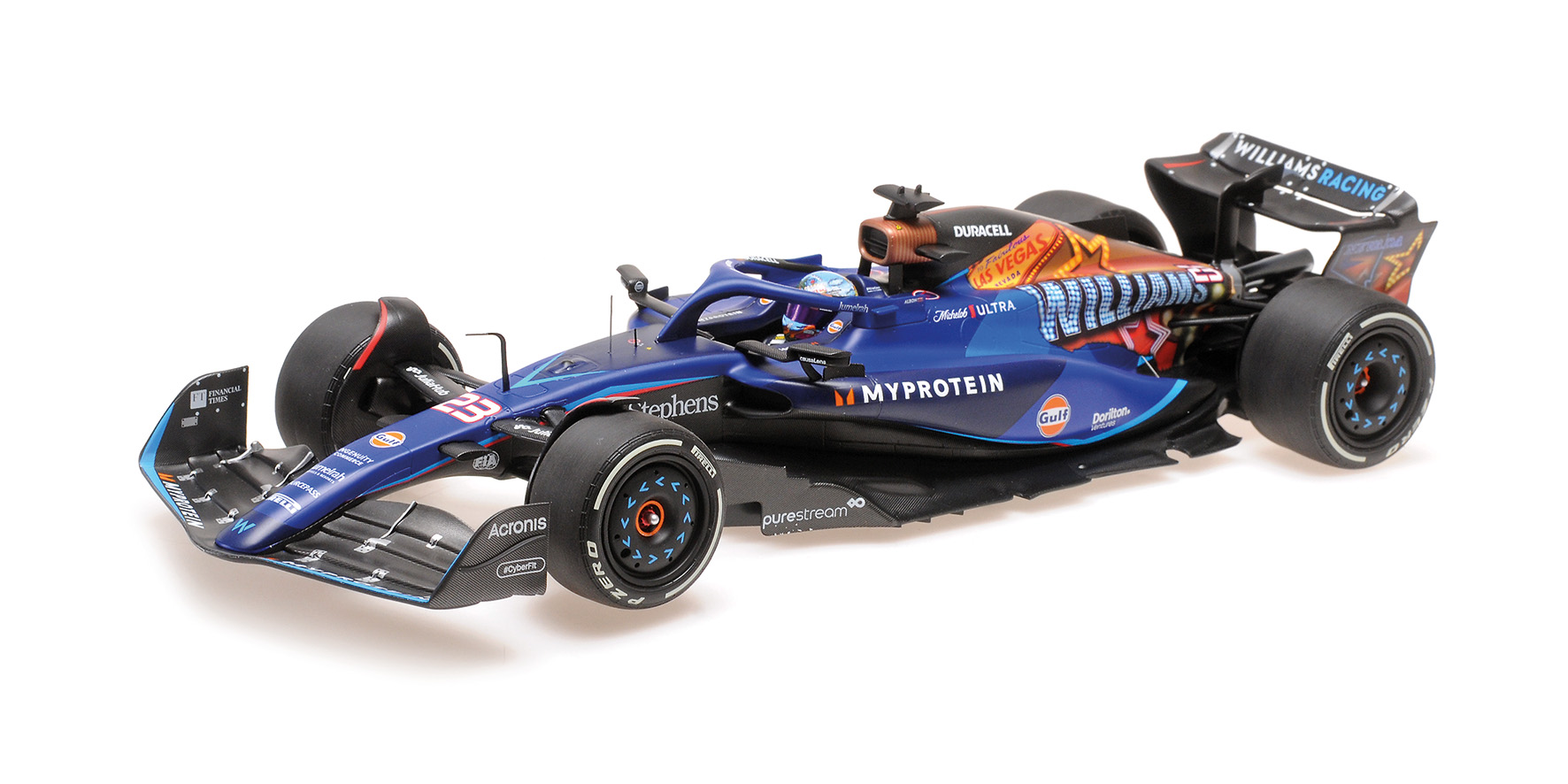 WILLIAMS RACING FW45 - ALEX ALBON - LAS VEGAS GP - 2023