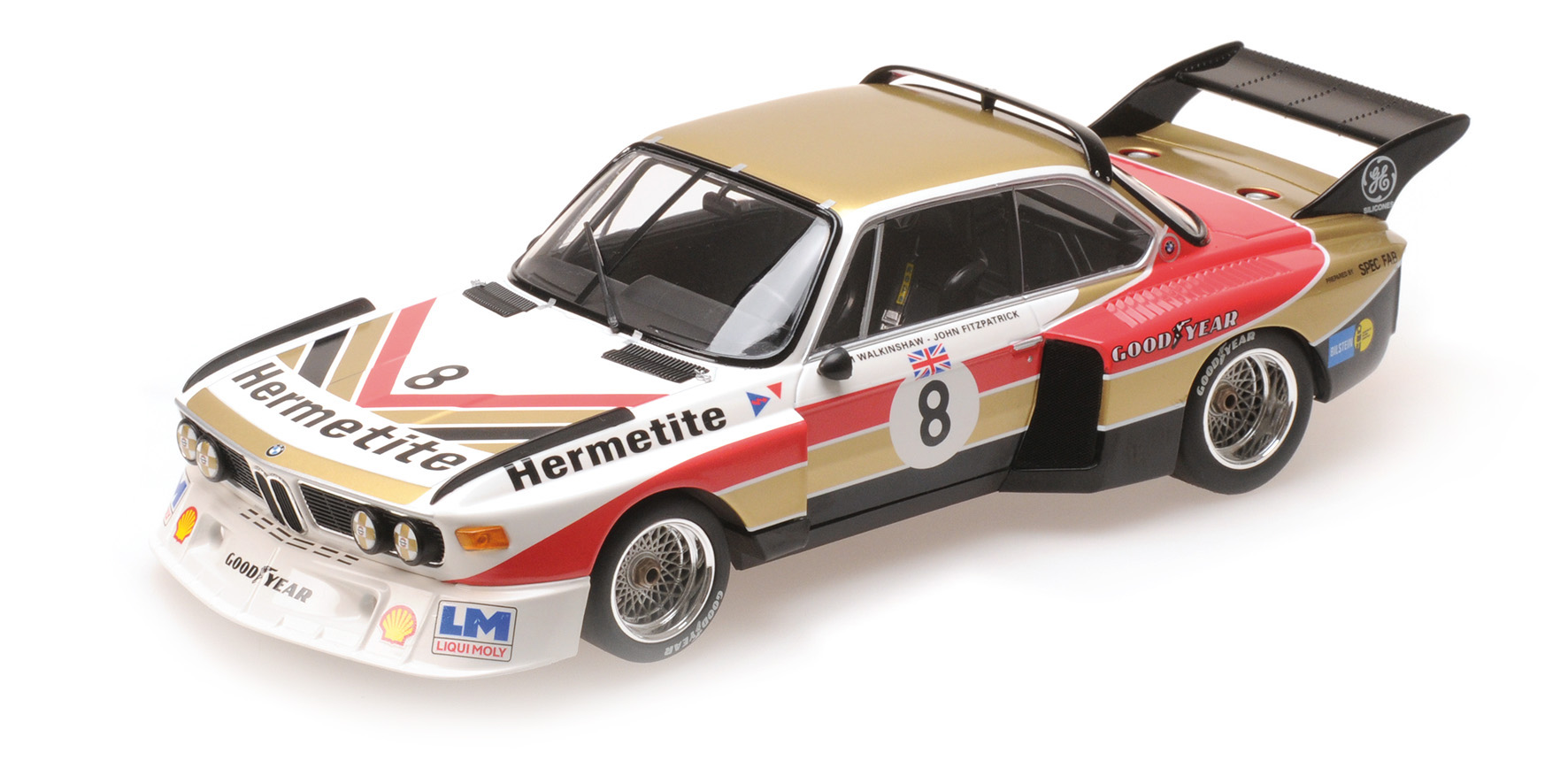 BMW 3.5 CSL HERMETITE - FITZPATRICK/WALKINSHAW - 1000KM NÜRBURGRING 1976
