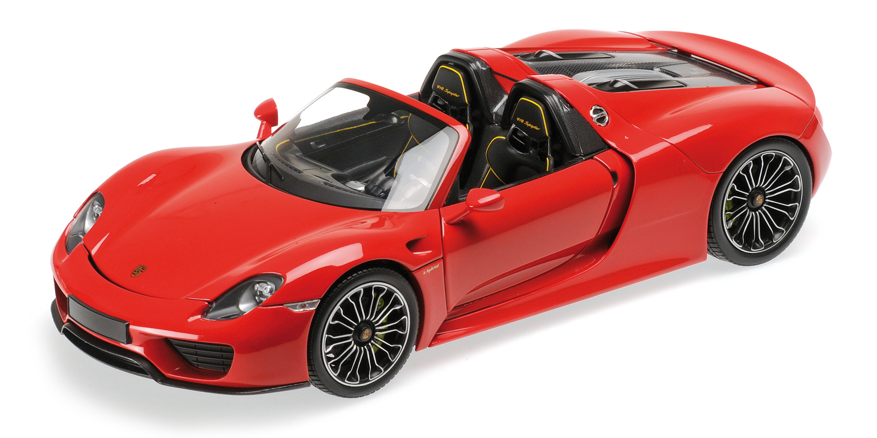 PORSCHE 918 SPYDER - 2013 - RED