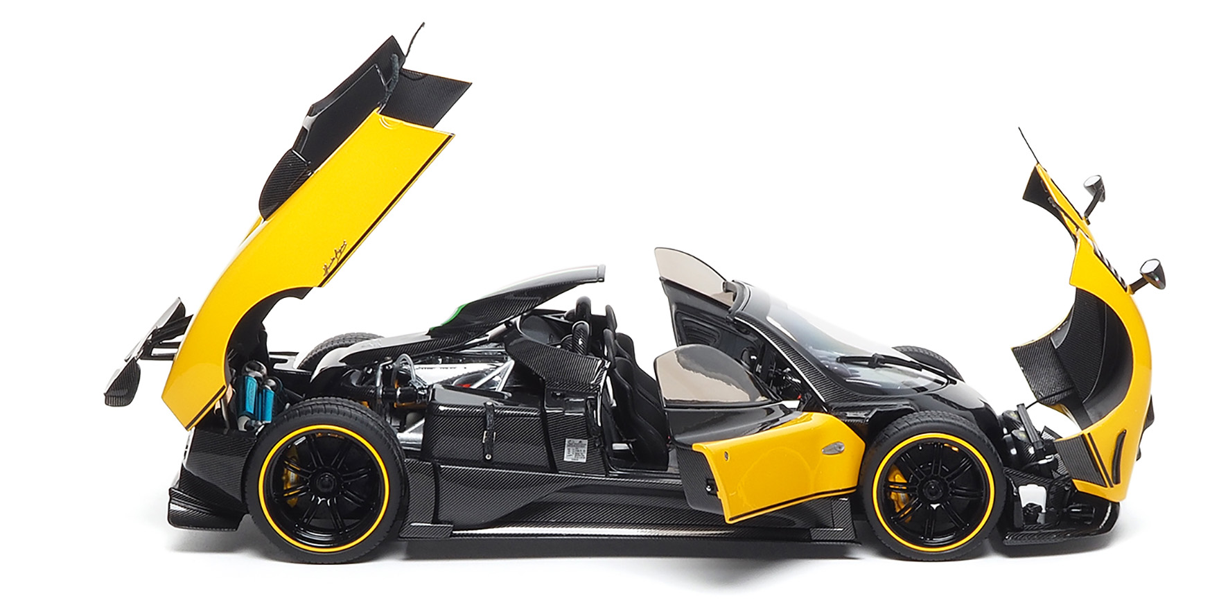 PAGANI ZONDA CINQUE ROADSTER - 2009 - GIALLO GINEVRA (850613001)