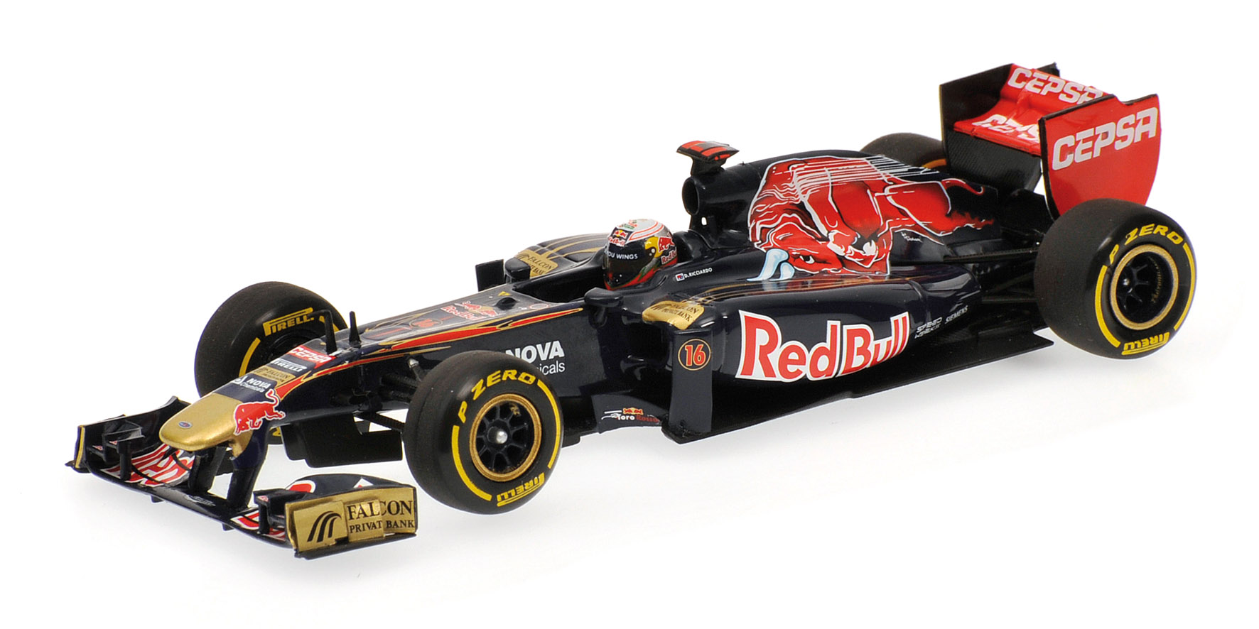 SCUDERIA TORO ROSSO - SHOWCAR - DANIEL RICCIARDO - 2012