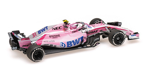 SAHARA FORCE INDIA F1 MERCEDES VJM11 - ESTEBAN OCON - SPANISH GP 2018 - EXCLUSIVE FOR MINICHAMPS.DE