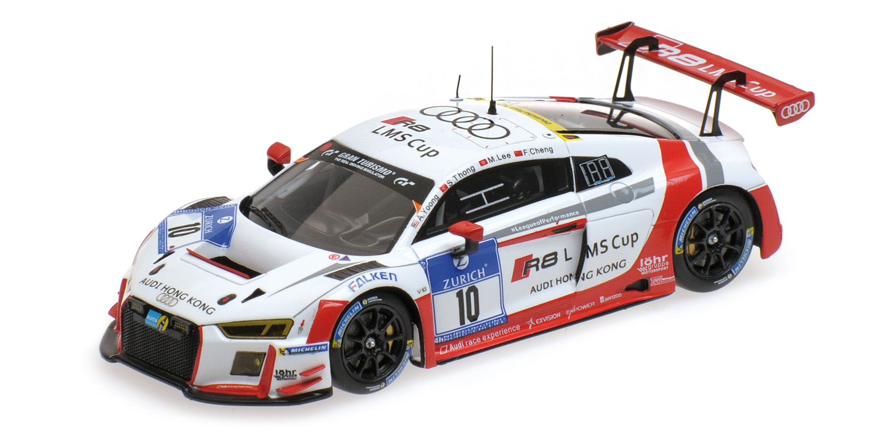 AUDI R8 LMS - AUDI RACE EXPERIENCE - YOONG/THONG/LEE/CHENG - 24H NÜRBURGRING 2016