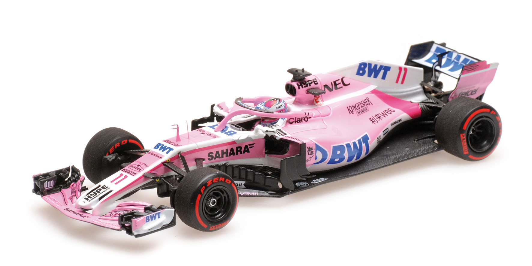 SAHARA FORCE INDIA F1 MERCEDES VJM11 - SERGIO PÉREZ - 3RD PLACE AZERBAIJAN GP 2018