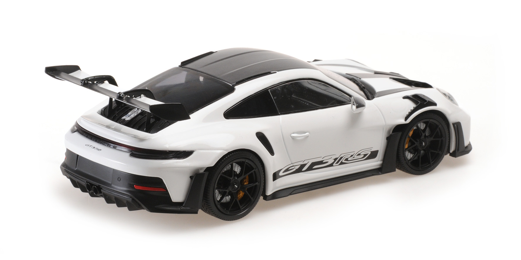 PORSCHE 911 (992) GT3RS - 2023 - WHITE W/ BLACK WHEELS & DECOR