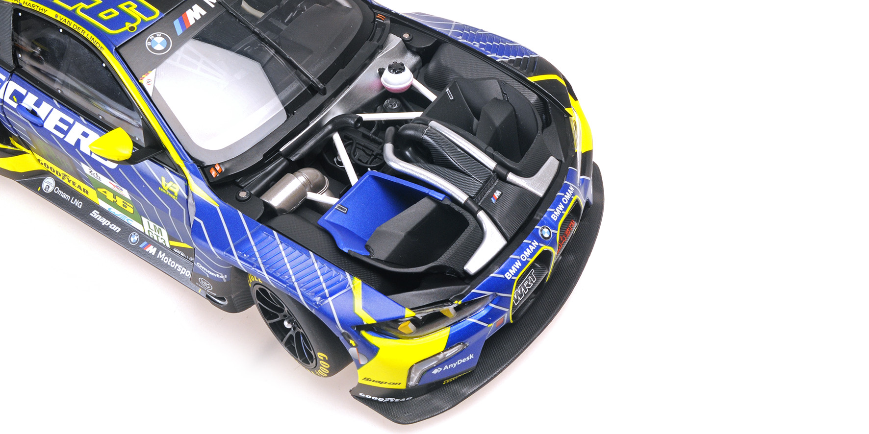 BMW M4 GT3 EVO – TEAM WRT - V. ROSSI - A. AL HARTHY - K. VAN DER LINDE – 24H LE MANS 2025