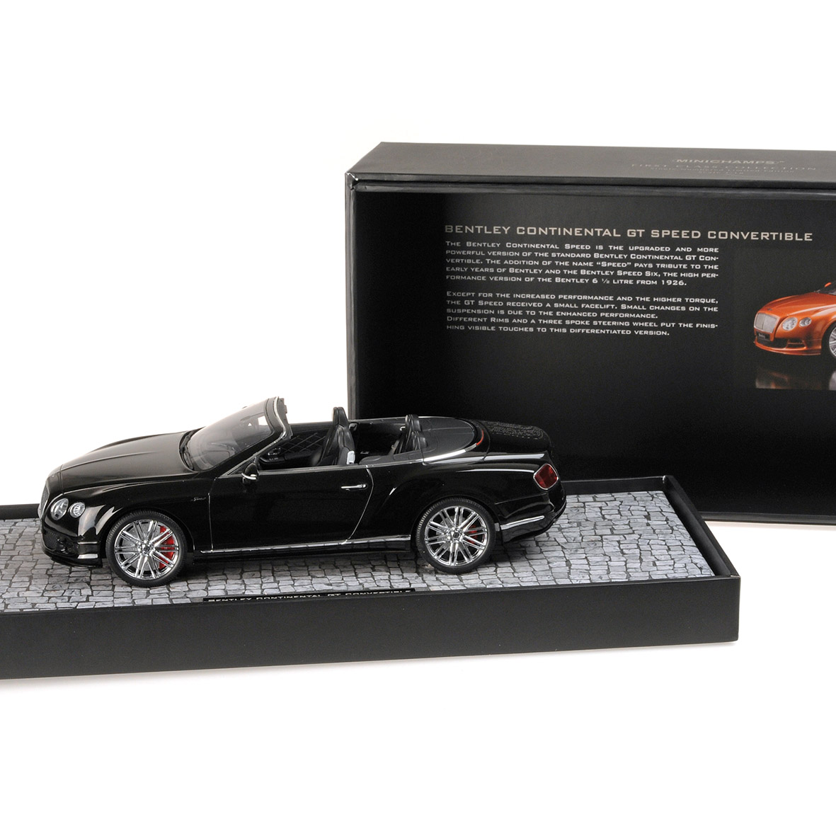BENTLEY CONTINENTAL GT SPEED CONVERTIBLE - 2015 - BLACK