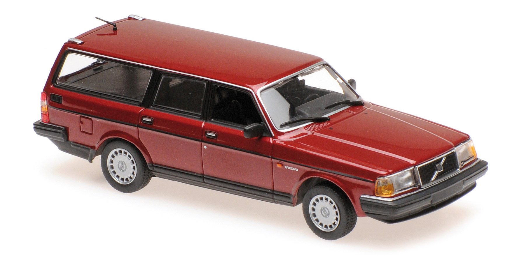 VOLVO 240 GL BREAK - 1986 - DARK RED METALLIC