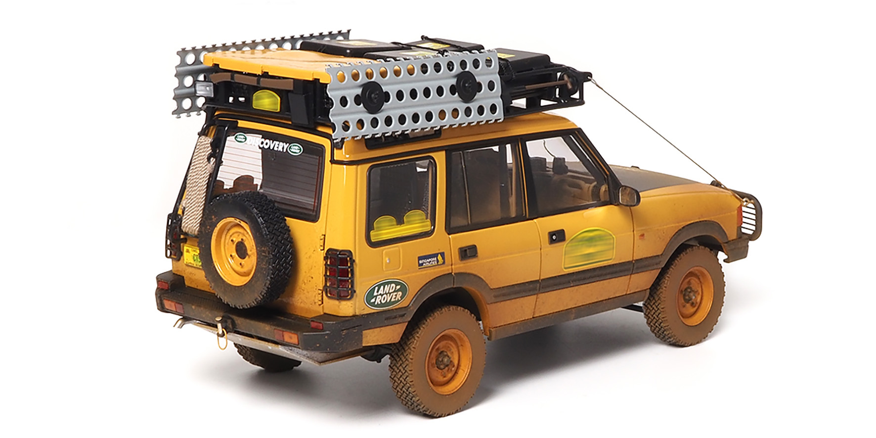LAND ROVER DISCOVERY SERIES I - 5-DOOR - 'CAMEL TROPHY' KALIMANTAN 1996 - DIRTY VERSION